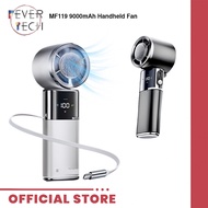 ZEELOT MF119 Portable Fan 9000mAh Handheld Fan Cooling Portable Fast Cooling | Power Bank fan 100 Le
