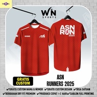 MICAN Jersey Running ASN RUNNERS 2025 – Baju Olahraga Lari Dryfit Pria Wanita