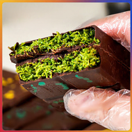 Halal Dubai Pistachio Chocolate Low Sugar Low Fat Chocolate Purely Handmade 0 Additives Internet-Fam