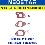 MESIN Packing Carburetor GX 160 Gasket Kit Carburetor GX 160 GX 200 Gasket Carburetor Engine GX 160