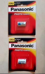 Panasonic CR2 鋰電池 lithium battery; $39, 2粒 pcs; 3V; 相機鋰電芯; for Camera; 樂聲牌
