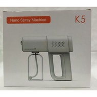 K5 Nano Spray Machine Wireless Sanitizer Spray Disinfection Spray Gun Atomization Disinfection Sanitizer Gun