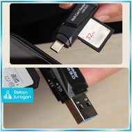 Card Reader 3in1 USB Type C 3.0 OTG SD Card MicroSD - Z500