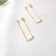 鞦韆 ‧ 珍珠 耳環