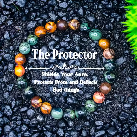 1pc/Thinker bracelet made of natural stone Kanbaba Jasper and picture Jasper handmade jewelry for me