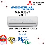 MITSUBISHI 2.0HP NON INVERTER AIRCOND MS-JR18VF