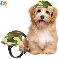 ATUBAN Dog Helmet for Small Dog Bicycle Helmet for Dog with Ear Hole,Dog Motorcycle Helmet Pet Hat f