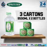 SPRITZER Mineral Water (9500ml x 2 Bottles x 3 Cartons)