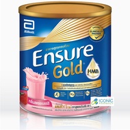 เอนชัวร์ โกลด์ กลิ่นสตรอเบอร์รี (ชนิดผง)Ensure Gold HMB (Strawberry) 400 G.