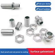 M10 Light Fixture Fine Thread Metric Hollow Threaded Rod Full Thread Hollow Screw Tube Connector