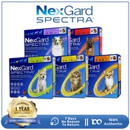 Nexgard Spectra for dog 3 Tablets/Box for dog chewable Anti Tick & Flea for dog