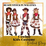 Kids Costume - Kostum Budak Lelaki Halloween Party Animasi Baju Pakaian Watak Animation For Cowboy