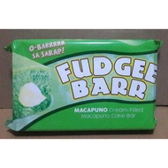 Fudgee Barr Cream Filled Macapuno Cake Bar 39G X 10Packs