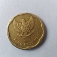 uang coin 500 melati tahun 1992
