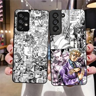 Jojo Bizarre Adventure 04 Tempered Glass Phone Case For Samsung Galaxy A11 A14 A20 A30 A22 A32 A33 A