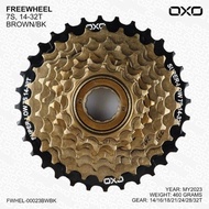 Sprocket Freewheel 7 8 9 Speed Oxo 13 14 - 32 34 Ulir Drat Gear