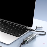 gon USB Type C to RJ45 Ethernet Adapter 5Gbps Networking Converters for Win Tablets