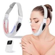 A V-shaped face electric massager, neck massager, and double chin and wrinkle remover.  Pengurut ele