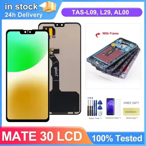 TFT Display Screen for Huawei Mate 30 LCD TAS-L09 TAS-L29 Display Touch Screen Digitizer Assembly Re