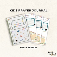 Kids Prayer Journal + Letters to God | Green Version | Manna Project | Sunday School Book | Bible st
