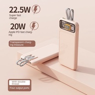 22.5W Fast Charge 50000mAh Power Bank Portable Exterbal Battery Charger for iPhone Xiaomi Samsung Po
