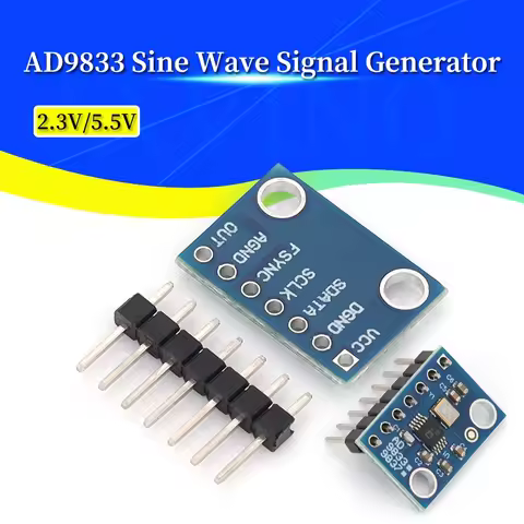 1/5/10Pcs AD9833 Programmable Microprocessors Serial Interface Module Sine Square Wave DDS Signal Ge