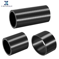 X Autohaux 127mm/102mm/76mm/63mm/38mm/25mm 0.98"-5" ID Reinforced Straight Silicone Coupler Hose Tur