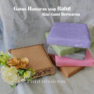Gabus Hantaran Siap Balut Alas Guni / Rustic Style Hantaran