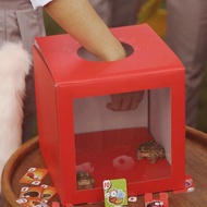 [mcfsnzwtxz1bw] Raffle Ball Game Box Lottery Box, Square Raffle Case Donation Ballot Box for