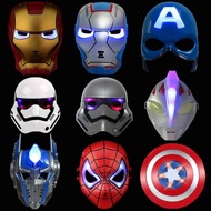 League of Legends Captain America, Iron Man, Spider Man, Thor, Hulk, Black and White Warrior, Qin Tianzhu, Mask and Shield Role-playing