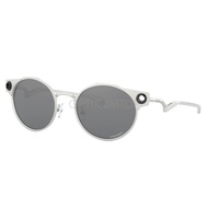 Oakley Sunglass Titanium Deadbolt OO 6046-01 50 Chrome Prizm Black