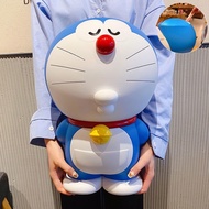 【Anti-Fall】25*16*16 Piggy Bank Doraemon Piggy Bank Children Doraemon Cat Decoration Piggy Bank