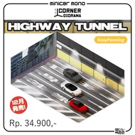 Diorama Sheet Corner Diorama -Highway Tunnel-