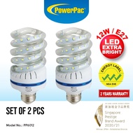 PowerPac 2X LED Bulb 12W E27 Vertex Daylight (PP6012)