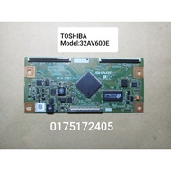 TOSHIBA 32AV600E t-con board