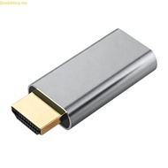 Doublebuy Type C To HDTV Adapter 8K Video Sound Sync USB C to HDTV Adapter 8K 60Hz Type C to HDTV US