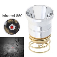 26.5mm 3V-8.4V 1 Mode 850nm LED Flashlight Bulbs Replacement Smooth P60 Drop-in Lamp Fit for 6P C2 D