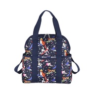 LeSportsac Double Trouble Backpack 手提兩用後背包媽媽包/ 雪國汪星人