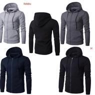 mans jacket zip plus size sweater. size [S-6XL]. material cotton tebal. hoody lelaki dan perempuan p
