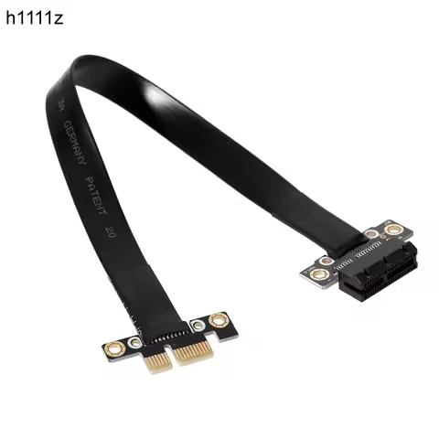 NEW PCI Express Gen3 8Gbps Flex Relocate Cable PCI-E 1X to 1X Slot Riser Card Extender Extension Cab