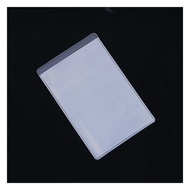 PVC Transparent Card Holder ID Card Holder Bank Card Holder Bus Card Protective Case Lanyard Card Ho