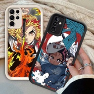 YS-50 Demon Slayer Shockproof Casing for Samsung A55 A54 M15 S25 S24 S21 FE Ultra