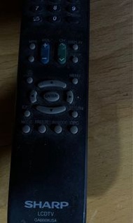 SHARP LCDTV GA666WJSA remote control 電視遙控器