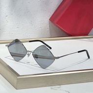 Y8N7 SL #SL302 European American Metallic Style Polygonal Modern Hot Girl Female Sunglasses All-Matc