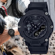 CASIO卡西歐 G-SHOCK 碳核心防護雙顯腕錶 GA-2200BB-1A _廠商直送