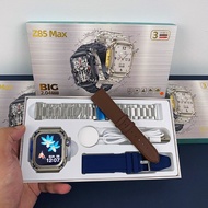 Z85 Max NEW 2024 Kiblat Function Smart Watch Square Screen Waterproof Compass NFC Heart Rate Intelig