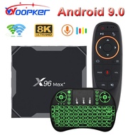 Woopker Smart TV Box Android 9.0 X96MAX Pl Amlogic S905X3 Quad Core 4GB 64GB 32GB Dual Wifi BT 8K TVBOX Set top box 2GB