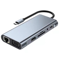 type-c Docking station11Combination1HDMI+vga Card Reader USB3.0Hub PD Fast Charge4.6
