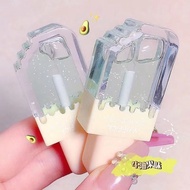 MAFFICK Ice Cream Lipstick Lip Gloss Ice Cream Moisturizing Ultra-Shiny Finish Colorless Lip Glaze