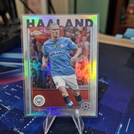 [VIP] Haaland Man City, genuine Topps Chrome card